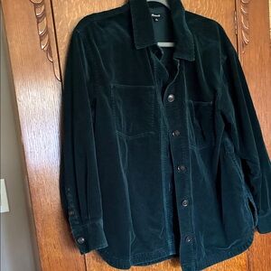 Madewell Dark Blue Corduroy Shirt - M